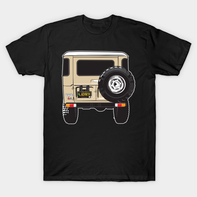 Landcruiser Backside T-Shirt by Bulloch Speed Shop